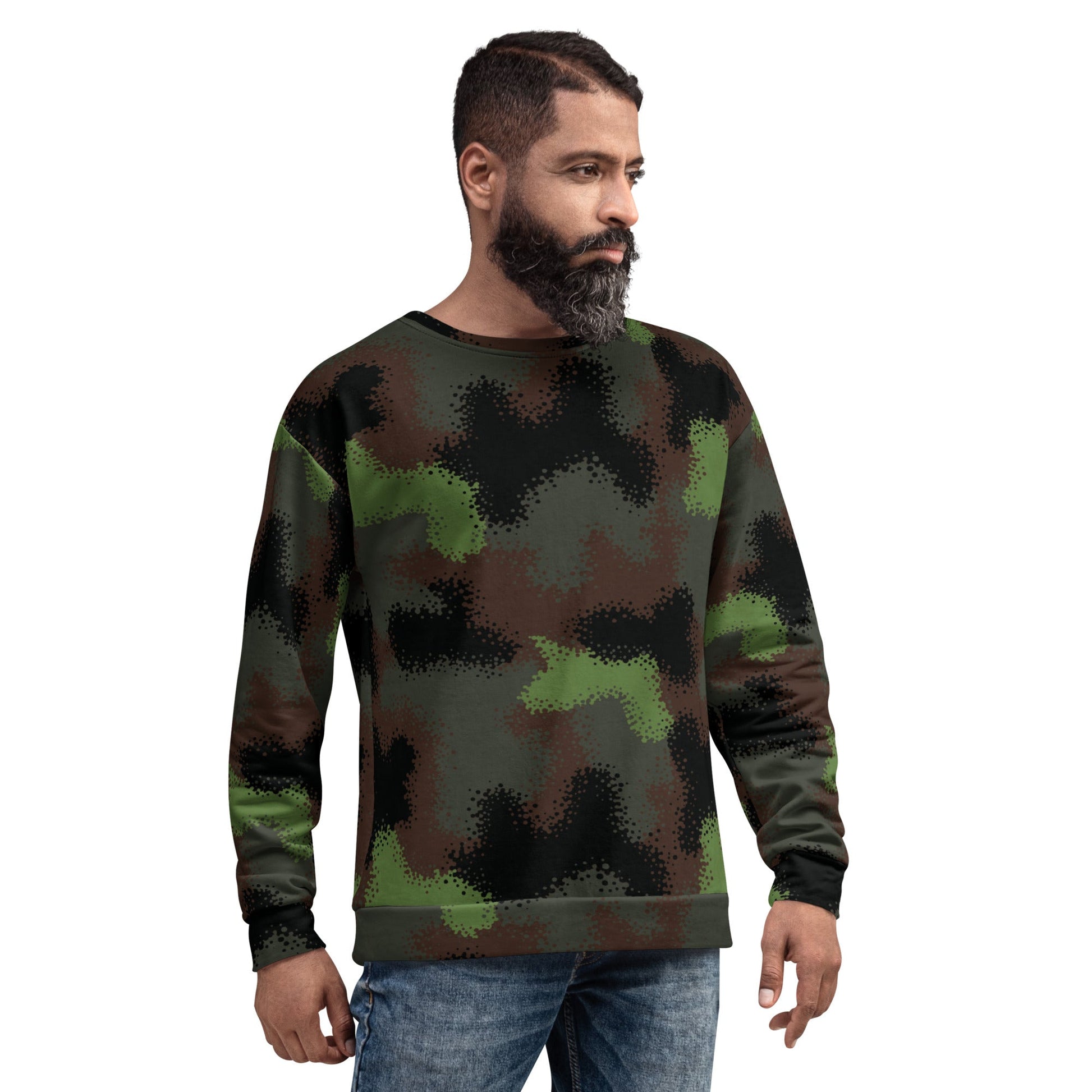 German Truppenversuch Punkttarnmuster CAMO Unisex Sweatshirt
