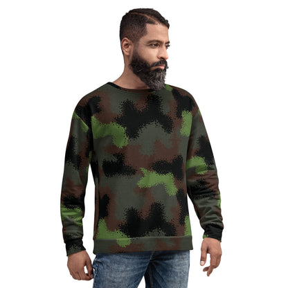 German Truppenversuch Punkttarnmuster CAMO Unisex Sweatshirt