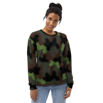 German Truppenversuch Punkttarnmuster CAMO Unisex Sweatshirt