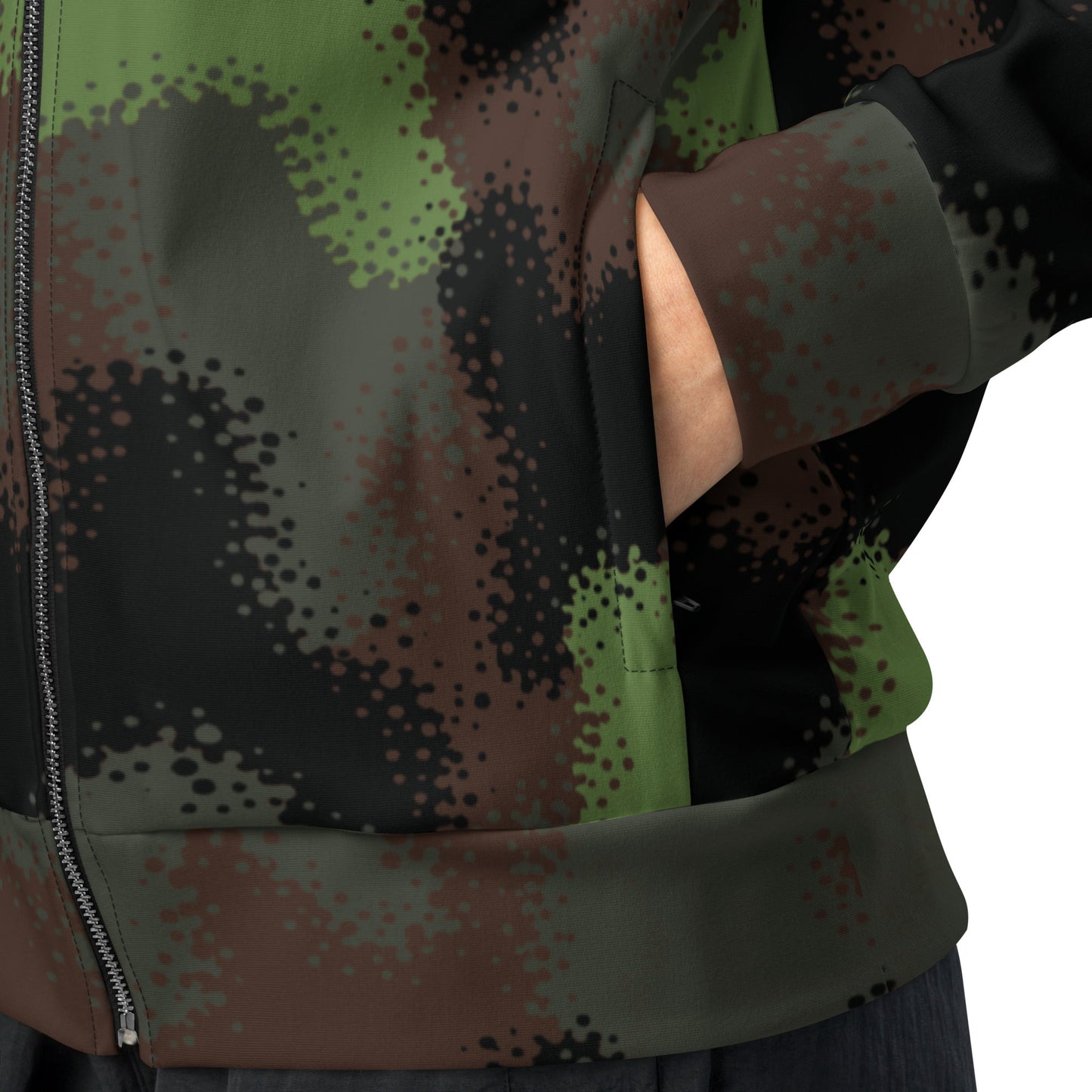 German Truppenversuch Punkttarnmuster CAMO Unisex track jacket - Track Jackets