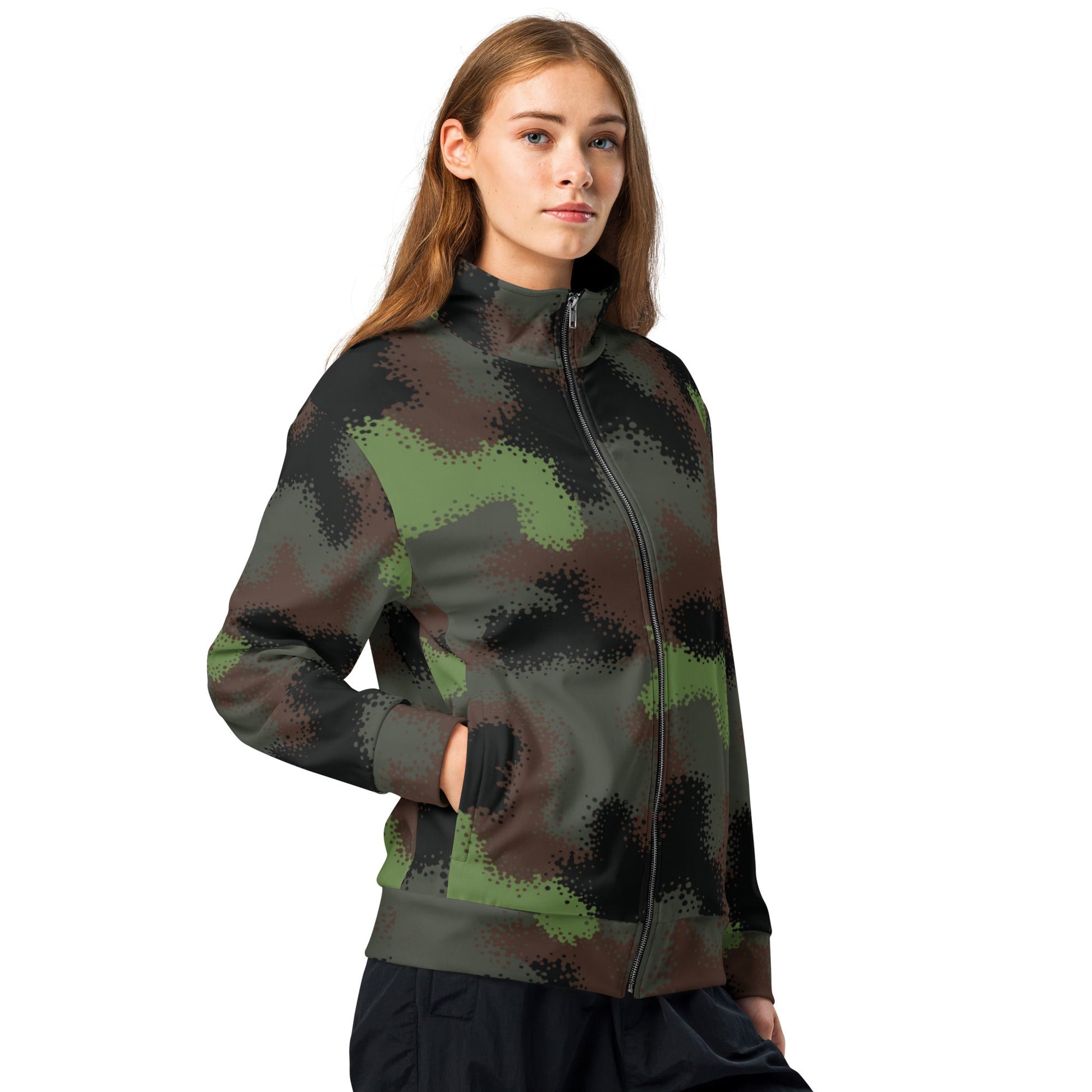 German Truppenversuch Punkttarnmuster CAMO Unisex track jacket - Track Jackets