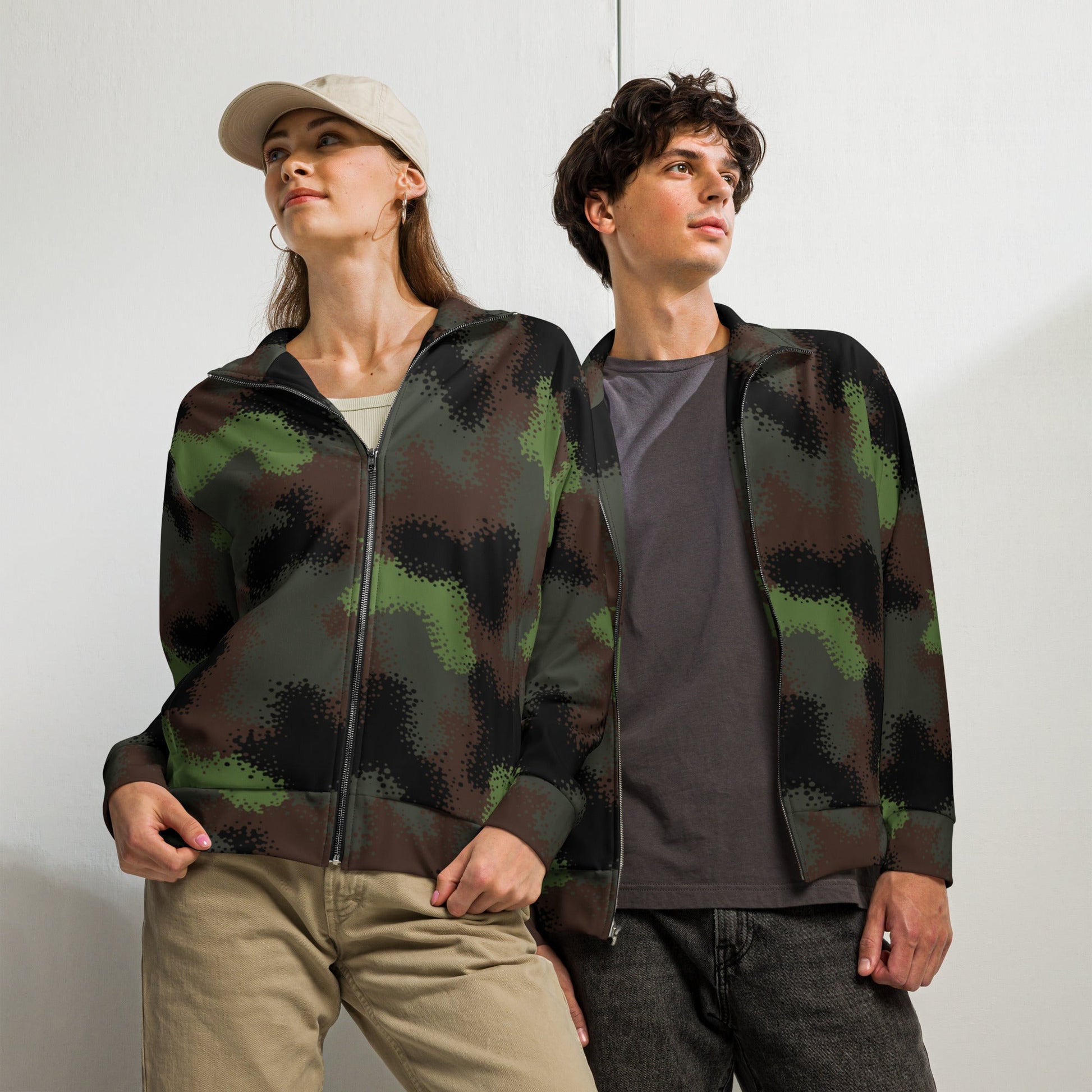 German Truppenversuch Punkttarnmuster CAMO Unisex track jacket - 2XS - Track Jackets