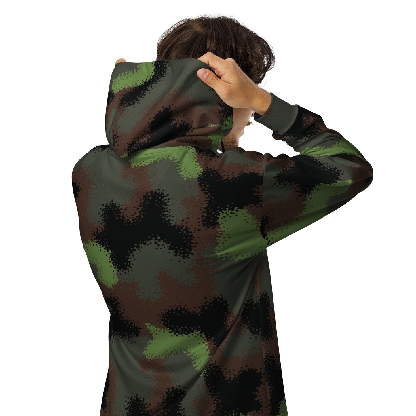 German Truppenversuch Punkttarnmuster CAMO Unisex zip hoodie - Zip Hoodies