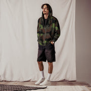 Truppenversuch Punkttarnmuster CAMO Unisex Zip Hoodie