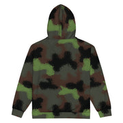 Truppenversuch Punkttarnmuster CAMO Unisex Zip Hoodie