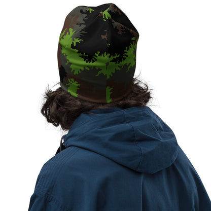 German Truppenversuch Sägezahnmuster CAMO Beanie