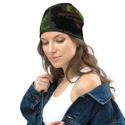 German Truppenversuch Sägezahnmuster CAMO Beanie