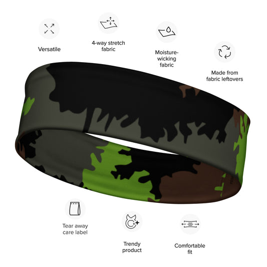 German Truppenversuch Sägezahnmuster CAMO Headband - M