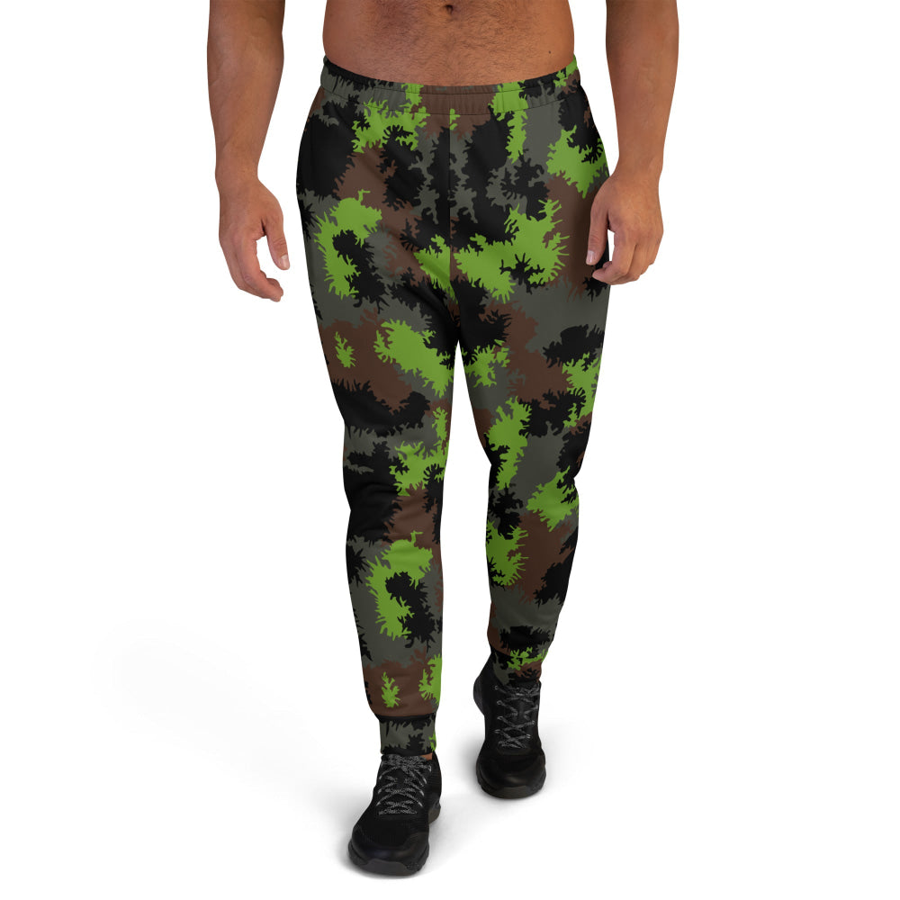 German Truppenversuch Sägezahnmuster CAMO Men’s Joggers - Mens