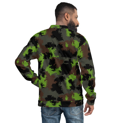 German Truppenversuch Sägezahnmuster CAMO Unisex Bomber Jacket