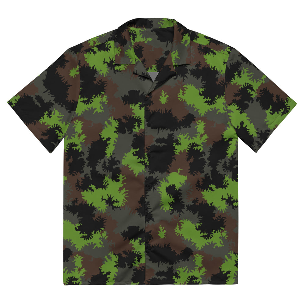 German Truppenversuch Sägezahnmuster CAMO Unisex button shirt - 2XS - Button Shirt