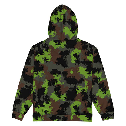 German Truppenversuch Sägezahnmuster CAMO Unisex zip hoodie - Zip Hoodie