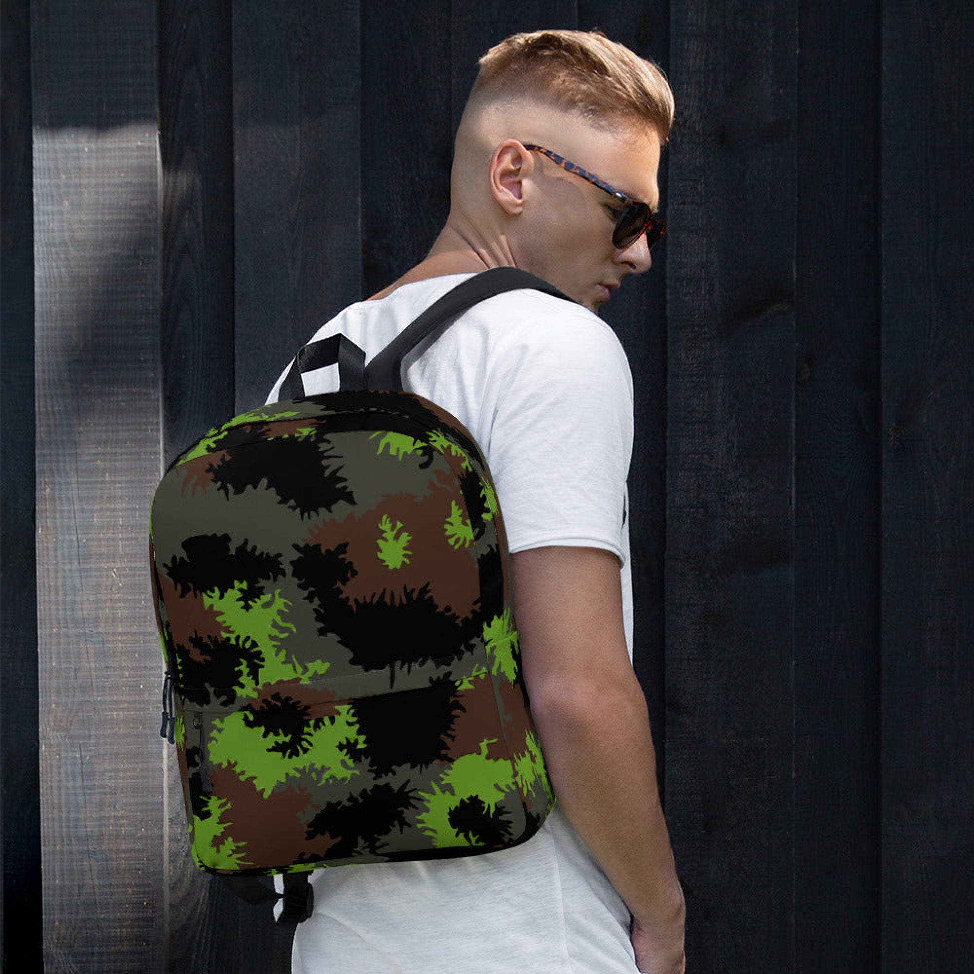 German Truppenversuch Sagezahnmuster CAMO Backpack