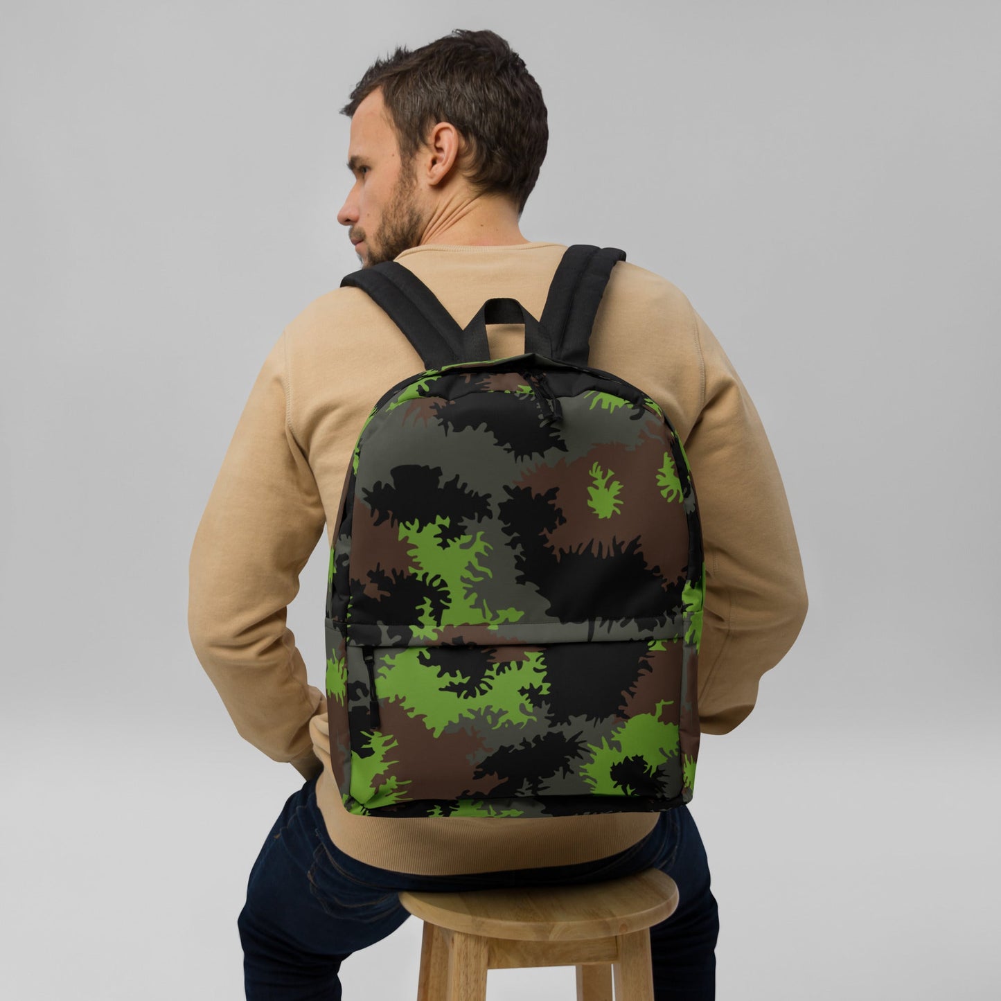 German Truppenversuch Sagezahnmuster CAMO Backpack