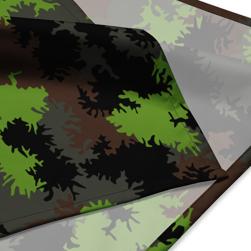 Truppenversuch Sagezahnmuster CAMO Bandana - Head