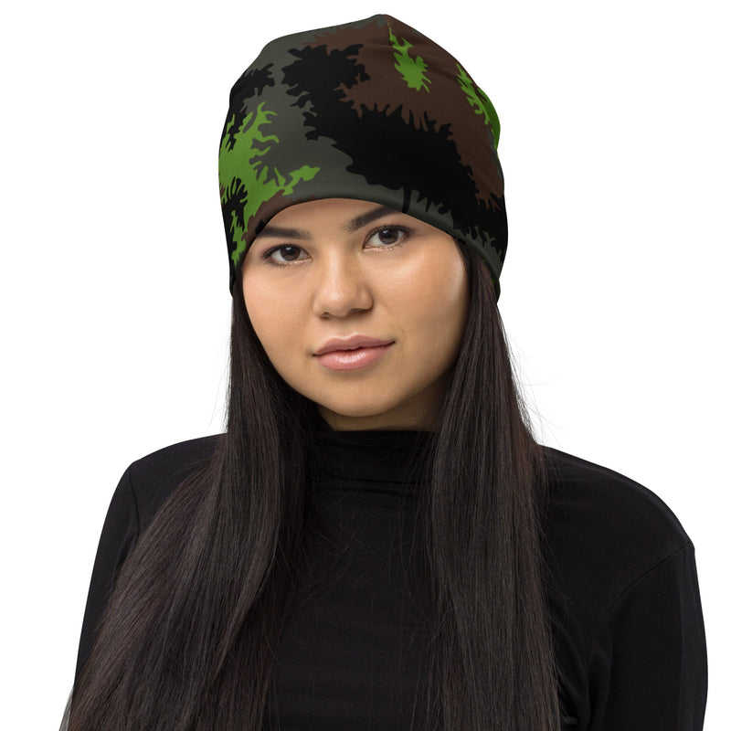 Truppenversuch Sagezahnmuster CAMO Beanie - Head