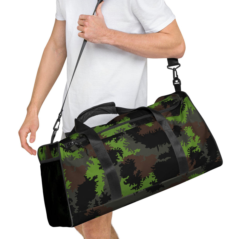 Truppenversuch Sagezahnmuster CAMO Duffle Bag