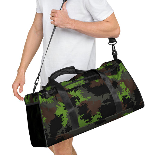 Truppenversuch Sagezahnmuster CAMO Duffle Bag