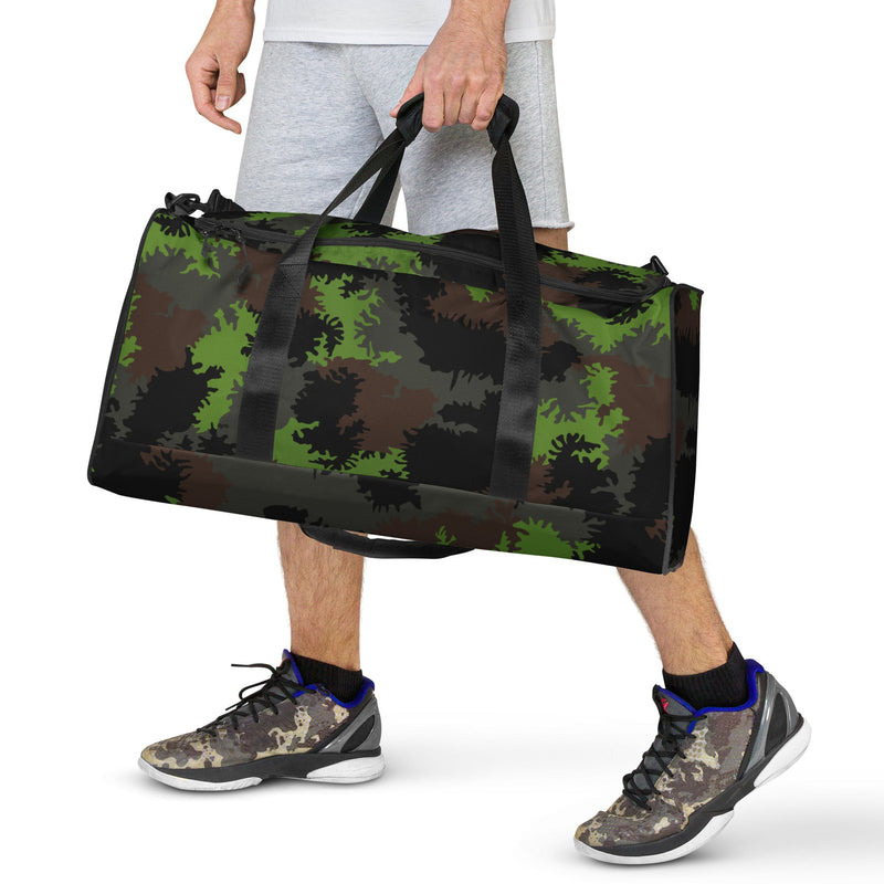 Truppenversuch Sagezahnmuster CAMO Duffle Bag