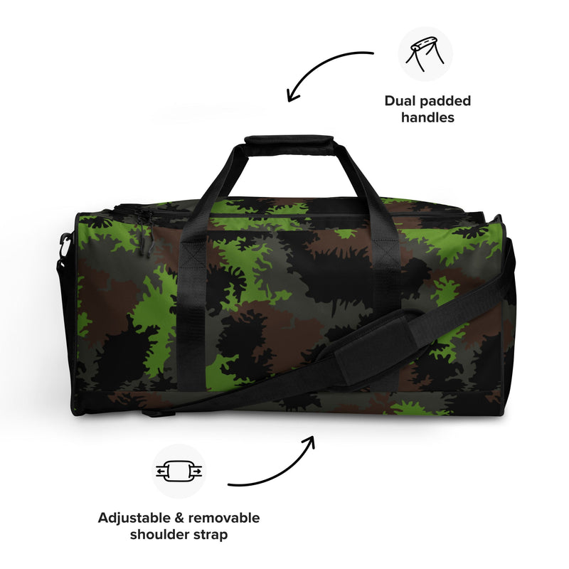 Truppenversuch Sagezahnmuster CAMO Duffle Bag