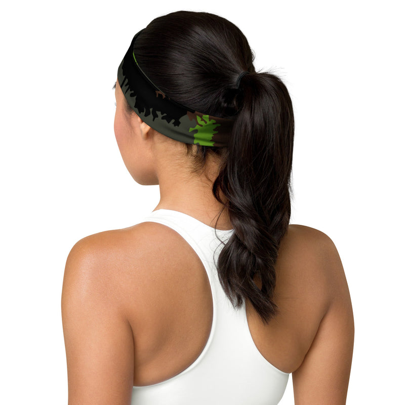 Truppenversuch Sagezahnmuster CAMO Headband - Head