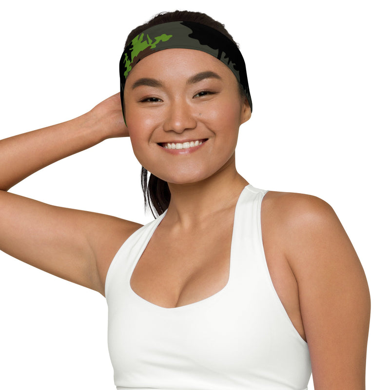 Truppenversuch Sagezahnmuster CAMO Headband - Head