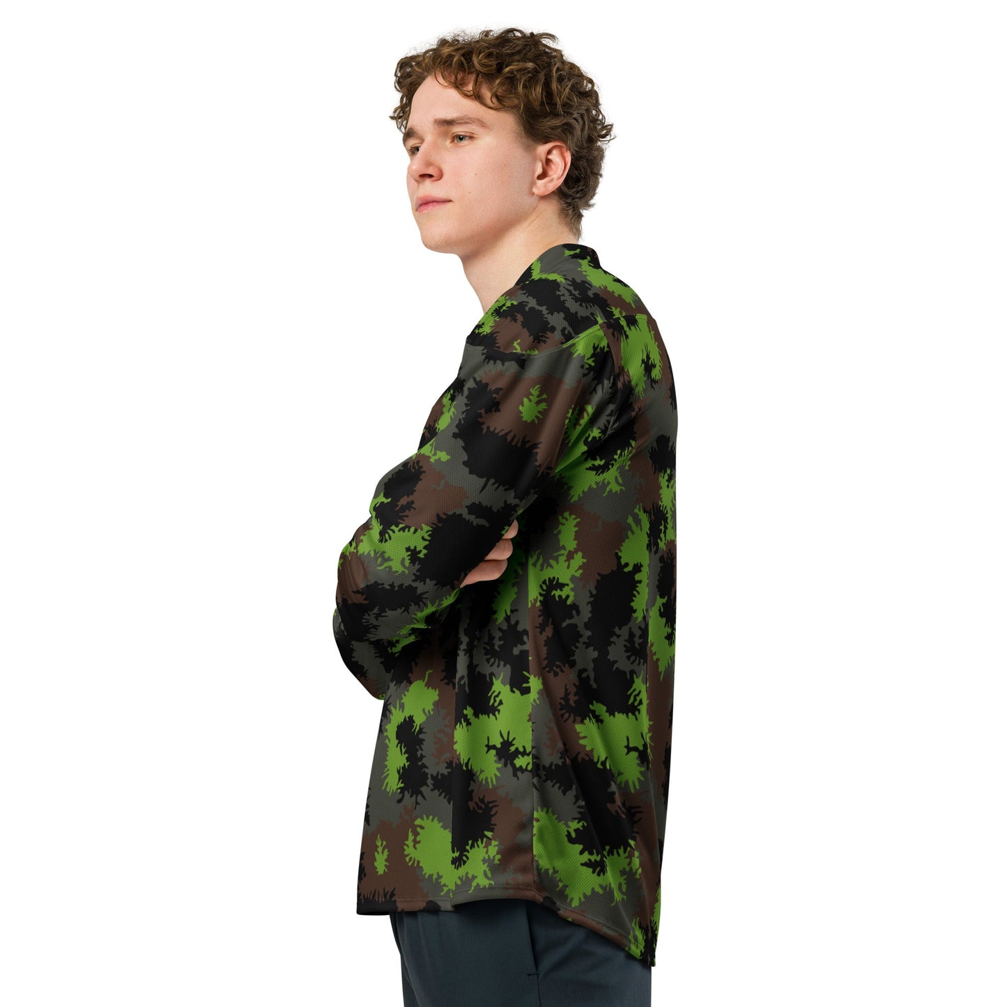 German Truppenversuch Sagezahnmuster CAMO Unisex Hockey Fan Jersey - 2XS