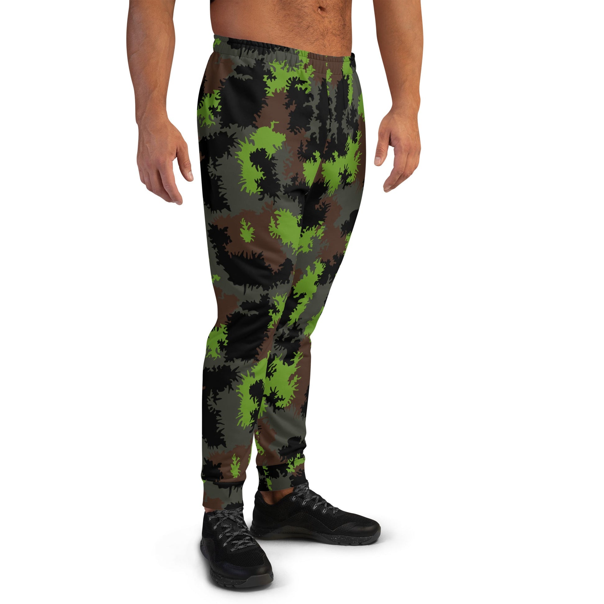 German Truppenversuch Sagezahnmuster CAMO Mens Joggers