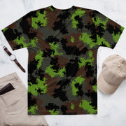 Truppenversuch Sagezahnmuster CAMO Mens T-Shirt
