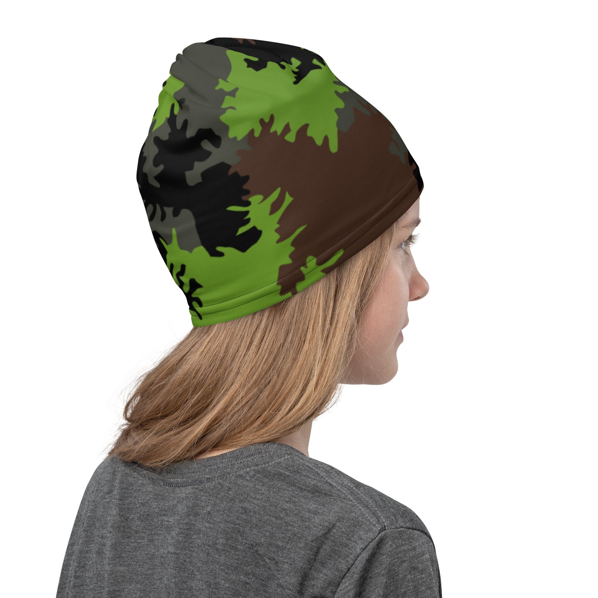 German Truppenversuch Sagezahnmuster CAMO Neck Gaiter