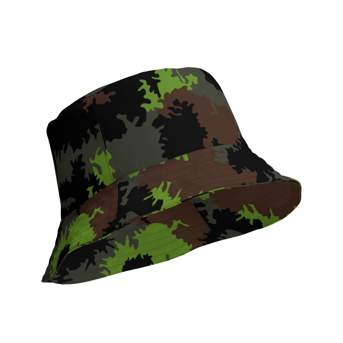 German Truppenversuch Sagezahnmuster CAMO Reversible Bucket Hat