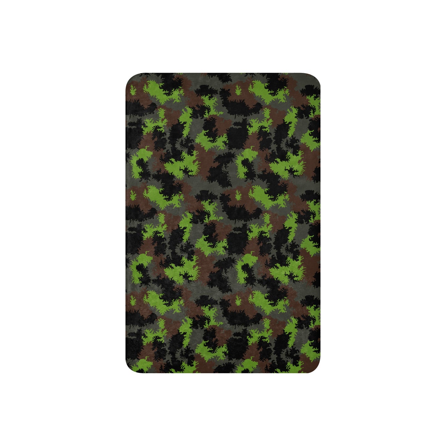 German Truppenversuch Sagezahnmuster CAMO Sherpa blanket - Blankets