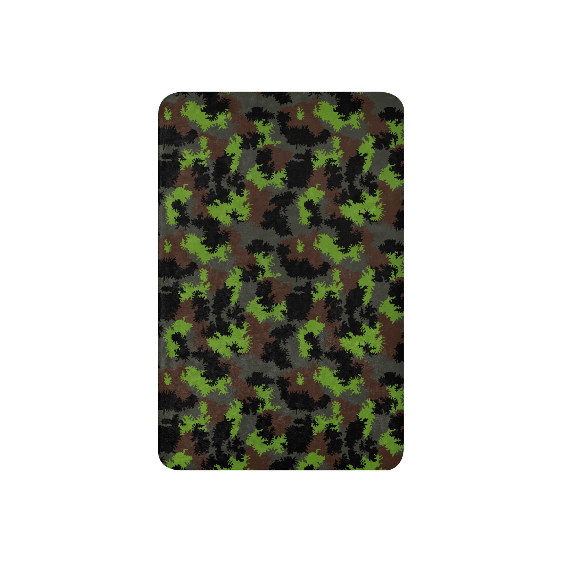 German Truppenversuch Sagezahnmuster CAMO Sherpa blanket - Blankets