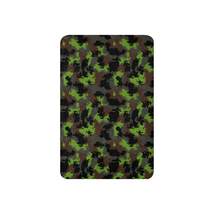 German Truppenversuch Sagezahnmuster CAMO Sherpa blanket - Blankets