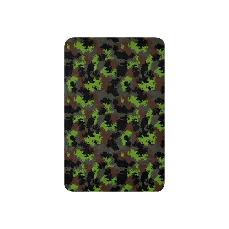 Truppenversuch Sagezahnmuster CAMO Sherpa Blanket