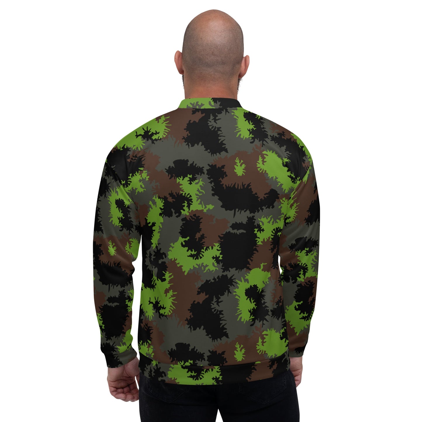 German Truppenversuch Sagezahnmuster CAMO Unisex Bomber Jacket - Jackets