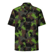 Truppenversuch Sagezahnmuster CAMO Unisex Short-Sleeve Button Shirt - Button-Up