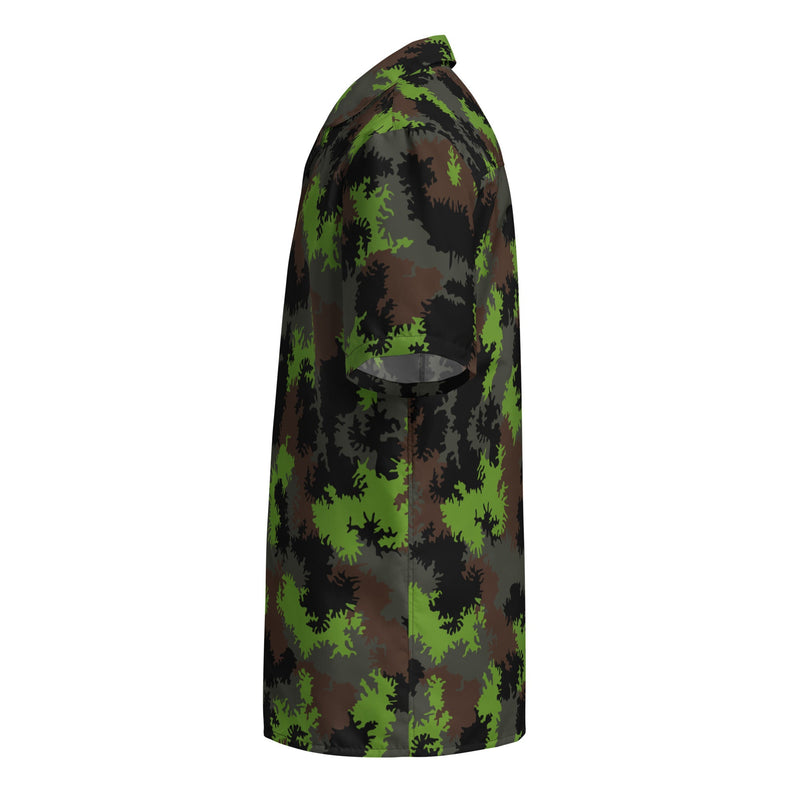 Truppenversuch Sagezahnmuster CAMO Unisex Short-Sleeve Button Shirt - Button-Up