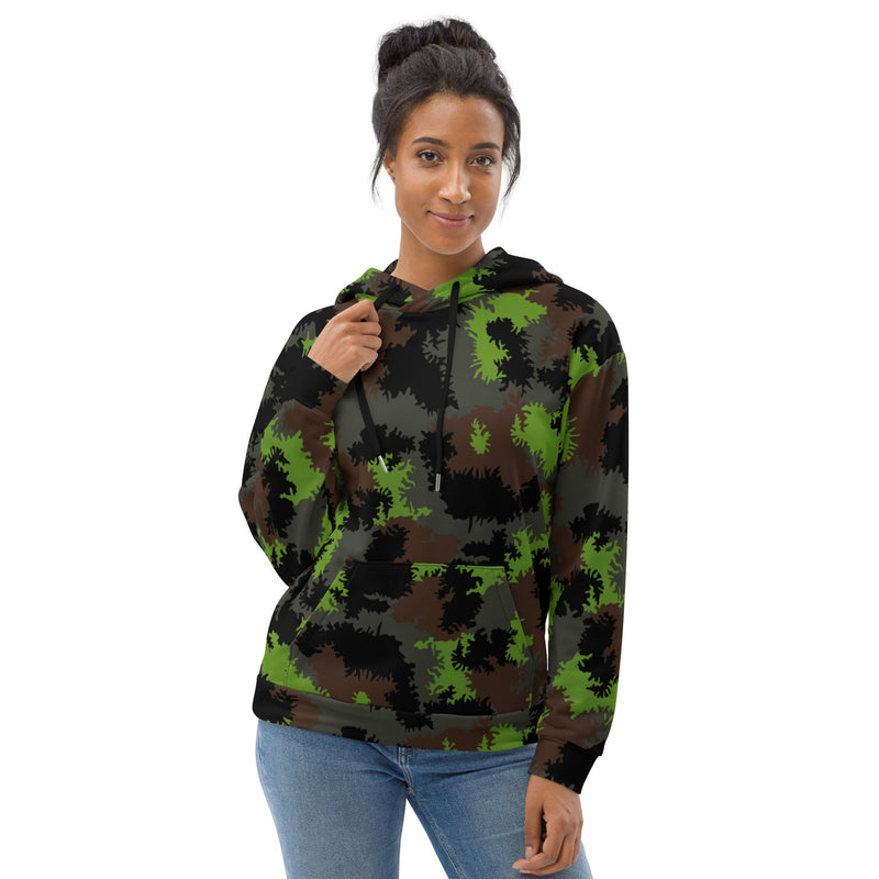 Truppenversuch Sagezahnmuster CAMO Unisex Hoodie