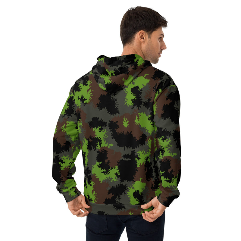 Truppenversuch Sagezahnmuster CAMO Unisex Hoodie