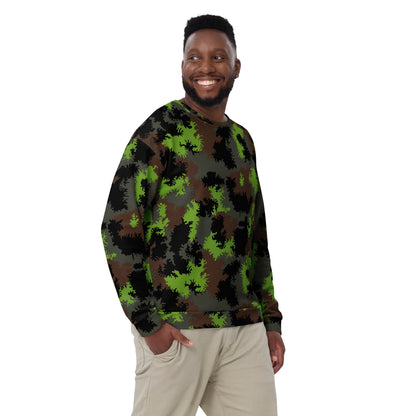 German Truppenversuch Sagezahnmuster CAMO Unisex Sweatshirt - Sweatshirts