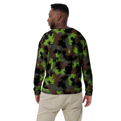 German Truppenversuch Sagezahnmuster CAMO Unisex Sweatshirt - Sweatshirts