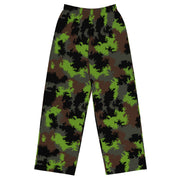 Truppenversuch Sagezahnmuster CAMO Unisex Wide-Leg Leisure Pants - 2XS - Pant