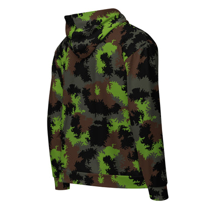 German Truppenversuch Sagezahnmuster CAMO Unisex Zip Hoodie