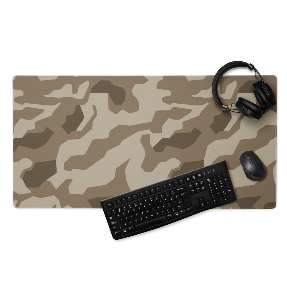 German Wolfenstein Afrika Korps Splinter CAMO Gaming mouse pad - 36″×18″ - Mouse Pad