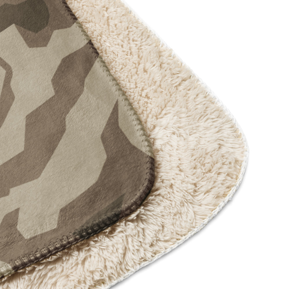 German Wolfenstein Afrika Korps Splinter CAMO Sherpa blanket - Blanket