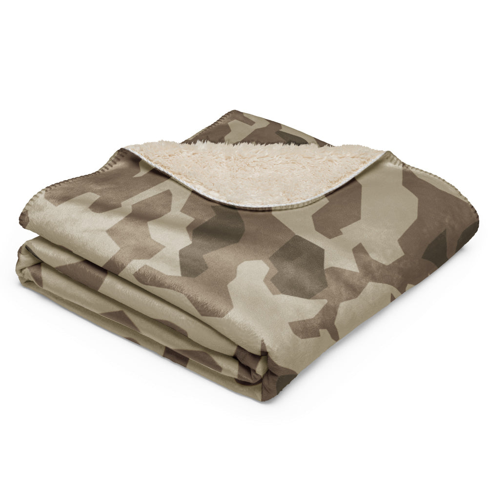 German Wolfenstein Afrika Korps Splinter CAMO Sherpa blanket