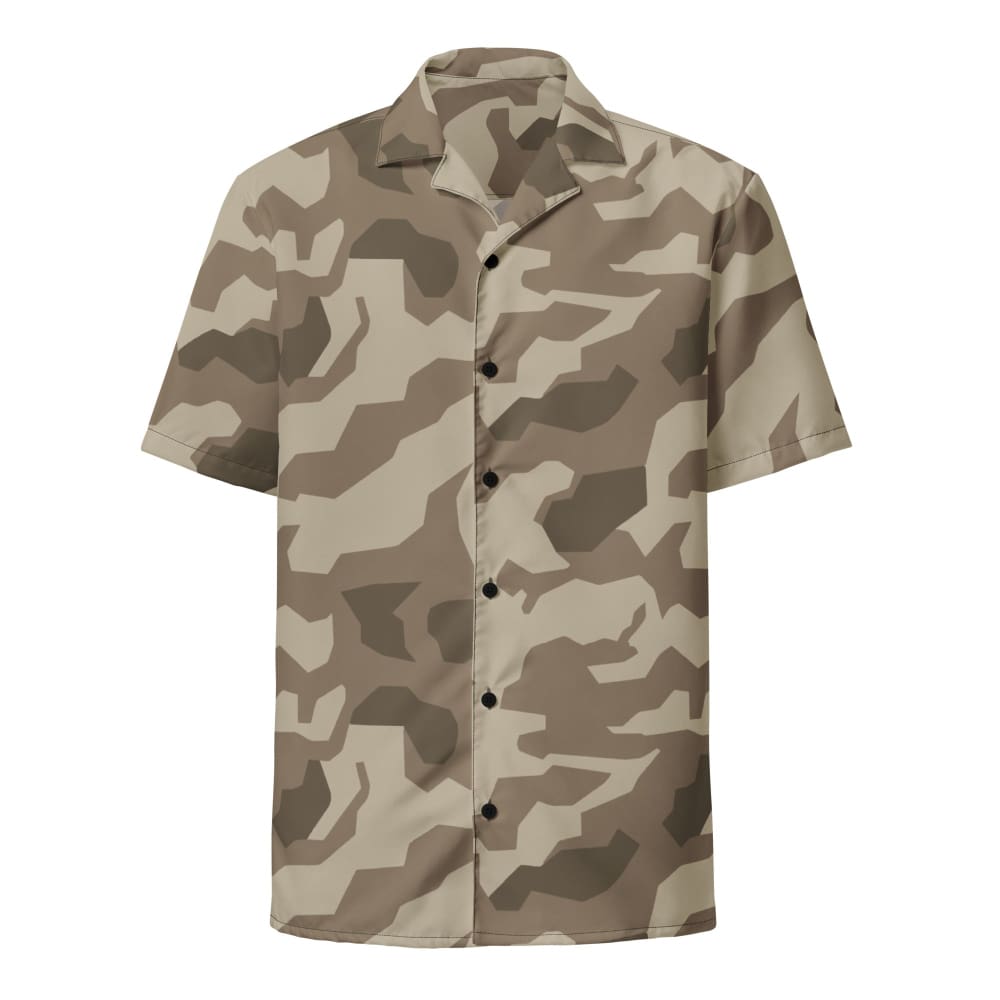 German Wolfenstein Afrika Korps Splinter CAMO Unisex button shirt