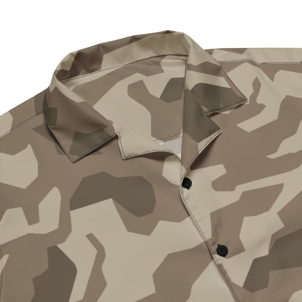 German Wolfenstein Afrika Korps Splinter CAMO Unisex button shirt - Button Shirt