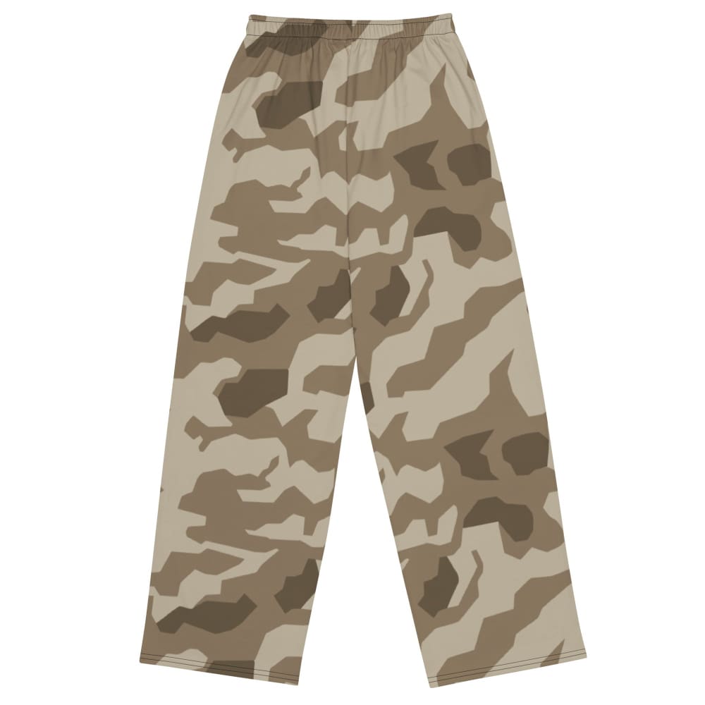 German Wolfenstein Afrika Korps Splinter CAMO unisex wide-leg pants